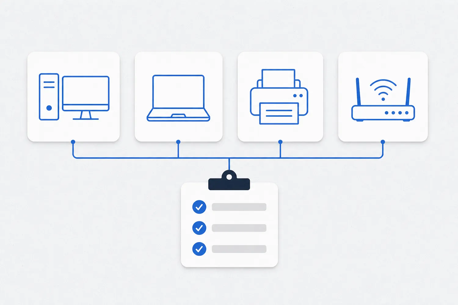 Month One: An Inventory of Equipment, Licenses and Accounts