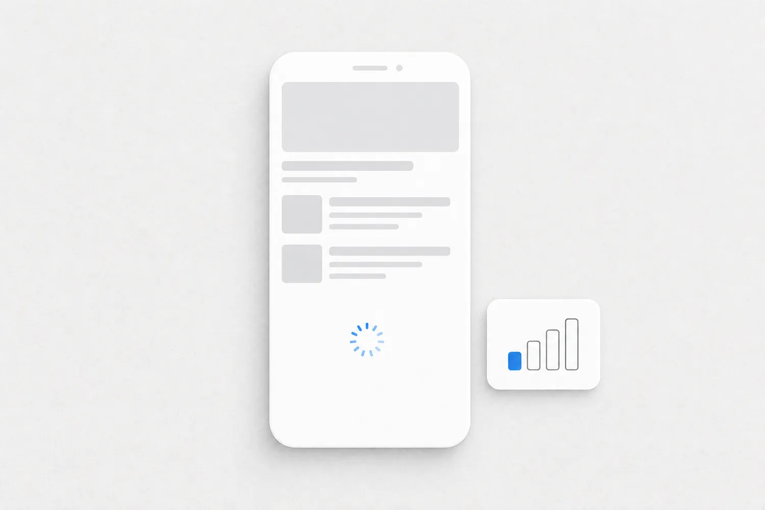 Why a website is slower on phones